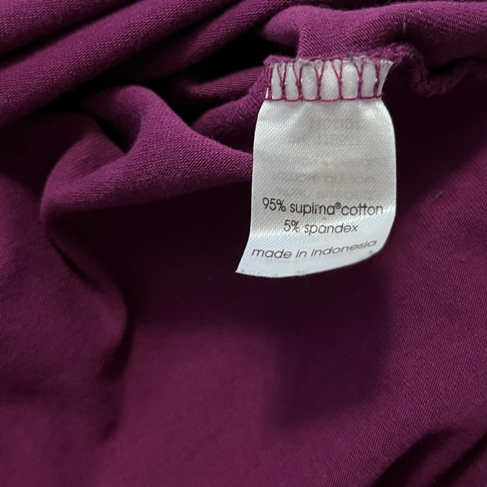 Lane Bryant Purple Aubergine 18/20 Fitted Adjustable Strap Camisole - Picture 8 of 8
